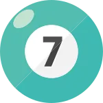 Billiard Ball Part 2 SVG Icon